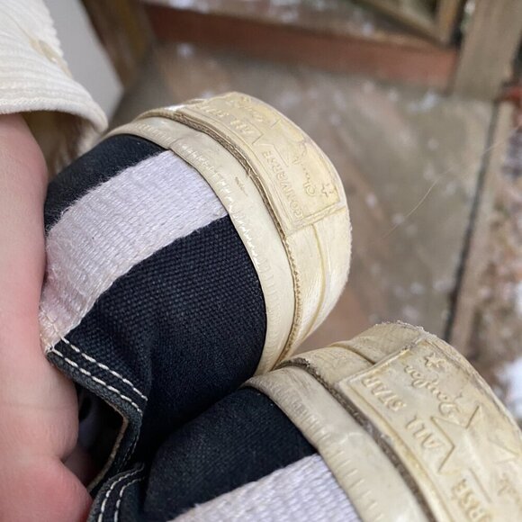 CDG Converse Comme Des Garcons Converse Size 8 Womens 6 Mens - Picture 8 of 11